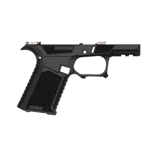 Picture of Sct Manufacturing Sub Compact Compatible w/ Glock 43X/48 Black Stainless Steel Frame/ Aggressive Texture Grip Includes Locking Block 225020100