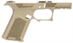 Picture of Sct Manufacturing Sub Compact Compatible w/ Glock 43X/48 Flat Dark Earth Polymer Frame Aggressive Texture Grip Includes Locking Block 0225020100IA