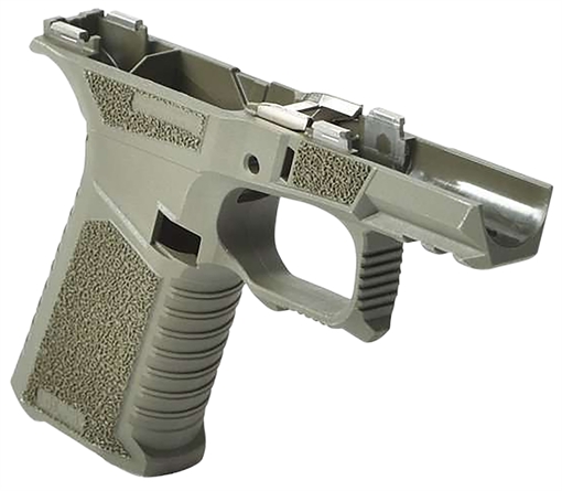 Picture of Sct Manufacturing Sub Compact Compatible w/ Glock 43X/48 OD Green Polymer Frame Aggressive Texture Grip Includes Locking Block 0225020100IB