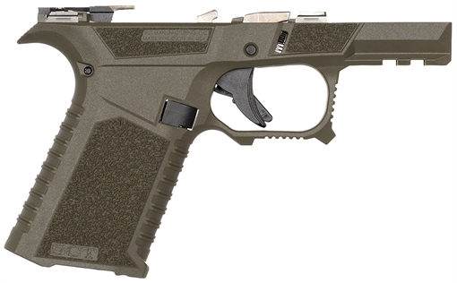 Picture of Sct Manufacturing Sub Compact Compatible w/ Glock 43X/48 OD Green Polymer Frame Aggressive Texture Grip 0226020000IB