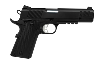 Picture of SDS Imports Tisas 1911 Duty B9R Handgun 9mm Luger 9rd Magazine 5" Barrel Black Cerakote Enhanced Features incl/ 2 Magazines 10100531