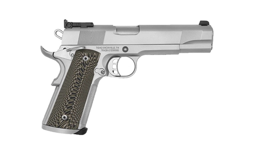 Picture of SDS IMPORTS HGA 45 AUTO 5IN BBL FS STAINLESS HAND LAPPED 7RD MAG ENH 1911 MATCH SS45M