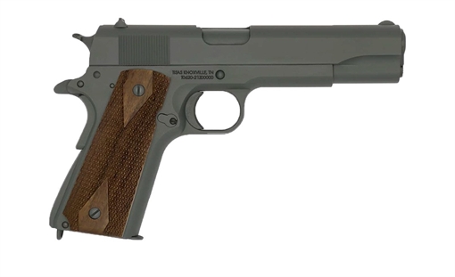 Picture of SDS IMPORTS 1911A1 US ARMY 9 WG HGA 9MM 4.25IN BBL FS CERAKOTE BLACK LIMITED WALNUT GRIPS 7RD MAG EN SDSG1911A1USARMY9WG