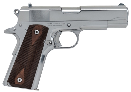 Picture of SDS TISAS 1911A1 DESPERADO 4.25" 38 SPR/9MM COMBO PSTL POLISHED CHRM 10100112
