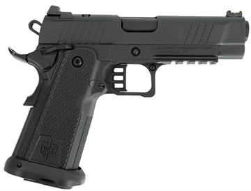 Picture of MAC 9 HGA 9MM 4.25IN BBL FS QPQ/BLK 2 17RD MAGS 11 DEGREE TARGET CROWN MAC 9 DS 12500005