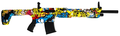 Picture of SDS IMPORTS TAR 12 AR12 12GA 18.5 MAGAZINE FED STICKER TAR12STICKERBOMB