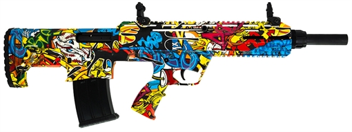 Picture of SDS IMPORTS TBP 12GA 18.5 BULLPUP STICKER BOMB TBP12STICKERBOMB