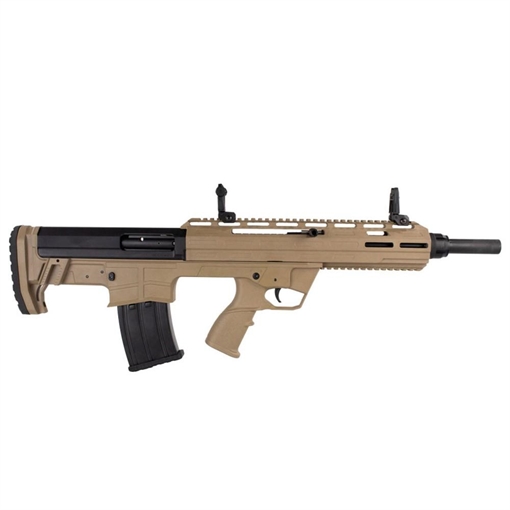 Picture of Tokarev USA TBP 12 Gauge 3" 5+1 18.50", FDE, Cheek Riser Compatible Bull-Pup Stock, Flip-Up Sights, 3 Chokes 21000128