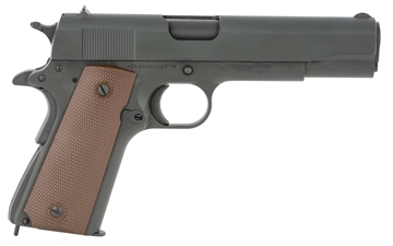 Picture of SDS Imports Tisas 1911 A1 U.S. Army Reproduction Handgun 9mm Luger 9rd Magazine 5" Barrel Parkerized Finish 1911A1 US ARMY 9