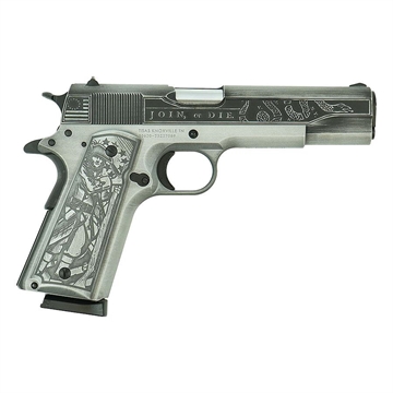Picture of SDS Imports Tisas "Liberty or Death" 1911 A1 Service 45 Handgun .45 ACP 8rd Magazine 5" Barrel 10100518 MODLD