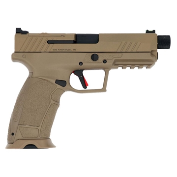 Picture of SDS Imports Tisas PX-9 Gen 3 Duty-TH FDE Semi Auto Pistol 9mm Handgun 18rd & 20rd Magazines (2) 4.69" Barrel FDE 15000125