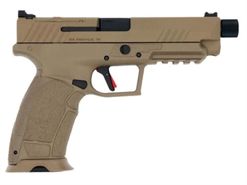 Picture of SDS Imports Tisas PX-9 Gen 3 Tactical Semi Auto Pistol 9mm Handgun 15/rd Magazines (2) 5.11" Threaded Barrel FDE 15000206