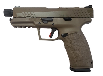 Picture of SDS Imports Tisas PX-9 Gen 3 Duty-TH FDE Semi Auto Pistol 9mm Handgun 15rd Magazine 4.69" Barrel FDE 15000127