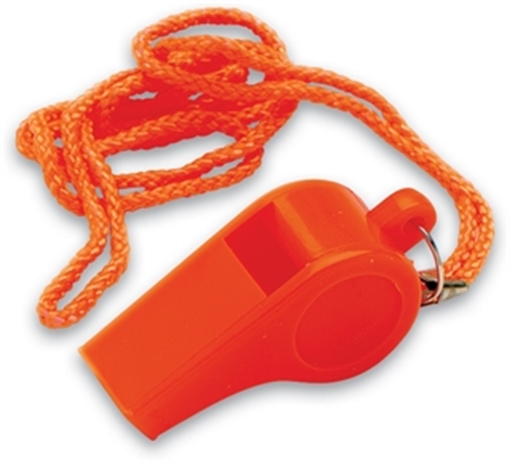 Picture of SEA SENSE ORANGE SAFETY WHISTLE w/LANYARD 50074032