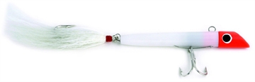 Picture of SEA STRIKER GOTCHA 1500 2OZ RED/WHT SGL HK WHT BKTAIL G1501-WT