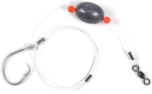 Picture of SEA STRIKER GROUPER RIG 8oz-13/0 CIRCLE 150# MONO GRCH8