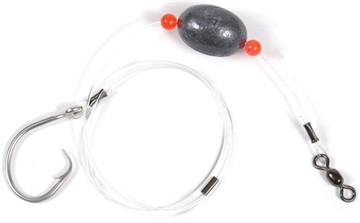 Picture of SEA STRIKER GROUPER RIG 8oz-13/0 CIRCLE 150# MONO GRCH8