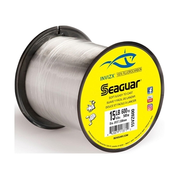 Picture of SEAGUAR INVIZX 100% FLOCARB 6# 600YDS 06VZ600