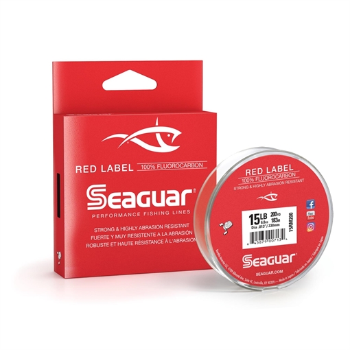Picture of SEAGUAR RED LABEL 100% FLOCARB 15# 200YD 15RM200