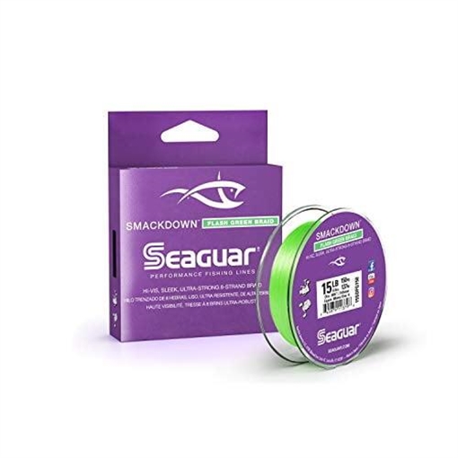Picture of SEAGUAR SMACKDOWN FLASH GREEN 15LB 150YDS 15SDFG150