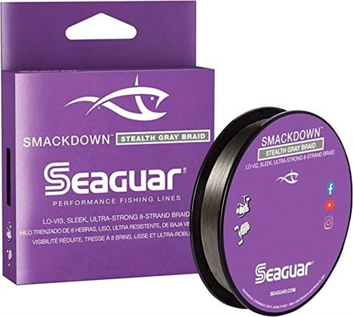 Picture of SEAGUAR SMACKDOWN STEALTH GRAY 15LB 150YDS 15SDSG150