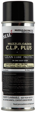 Picture of SEAL 1 MUZZLELOADER CLP PLUS BORE CLEANER PATCH LUBE & PROTECTANT 6OZ. AEROSOL CAN MLA-6 MLA6