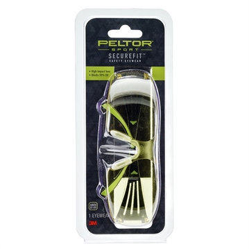 Picture of 3m Company AMBER SECUREFIT SHOOTING GLASSES BLACK 7100129499