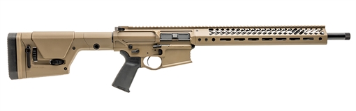 Picture of Seekins Precision SP10M, Semi-automatic Rifle, AR, 308 Winchester, 18" Bartlein Barrel, 1:11.5 Twist, Threaded 5/8X24, Cerakote Finish, Flat Dark Earth, 15" Free Float M-LOK Handguard, Single Stage Trigger, Magpul MOE Plus Grip, Magpul PRS Lite Stock, Ambidextrous Safety, 20 Rounds, 1 Magazine 0011300103-F