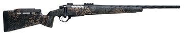 Picture of Seekins Precision Havak PH3 6.5 PRC 24" Black Fluted Threaded Barrel, Black Picatinny Rail Steel Receiver, Adj Cheek Riser Woodland Shadow Synthetic Stock 0011710237-F