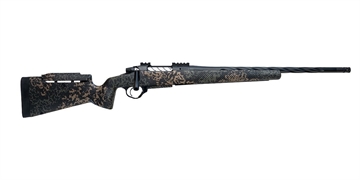 Picture of Seekins Precision Havak PH3 6 Creedmoor 20" Black Fluted Threaded Barrel, Black Picatinny Rail Steel Receiver, Adj Cheek Riser Woodland Shadow Synthetic Stock 0011710303-F