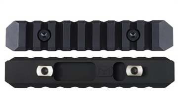 Picture of Seekins Precision M-LOK Rail Section 9 Slots Black Anodized 0010560081