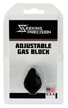 Show details for Seekins Precision Low Profile Adjustable Gas Block 1.37" x .94" Black Melonite 0011510031 Picture of Seekins Precision Low Profile Adjustable Gas Block 1.37" x .94" Black Melonite 0011510031