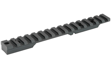 Picture of Seekins Precision 0 MOA Scope Base, #6-48 Screws, Fits Remington 700, Short Action, Black Finish 0010710013