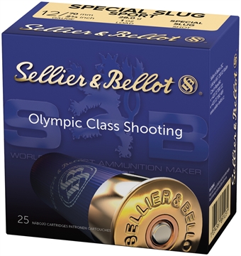 Picture of Sellier & Bellot Shotshell, 12Ga 2.75", 1 oz, Buckshot, 250 Round Box SB12SLUG