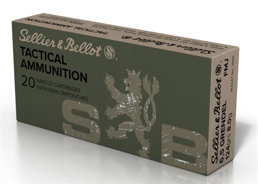 Picture of Sellier & Bellot Sellier & Bellot Rifle Ammo 6.5 Grendel 124 gr. FMJ 20 rd. SB65GA