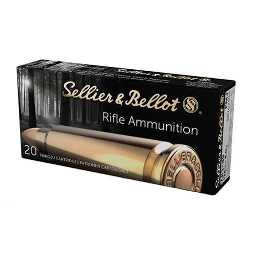 Picture of Sellier & Bellot Rifle Ammunition 7.62x39mm 123 gr FMJ 2420 fps - 20/box SB76239A
