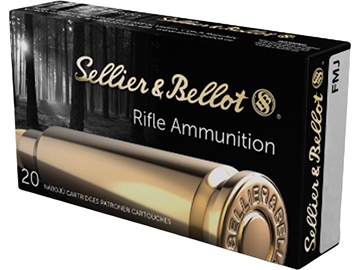 Picture of Sellier & Bellot Sellier & Bellot Rifle Ammo 22 Hornet FMJ 45 gr. 20 rd. SB22HA