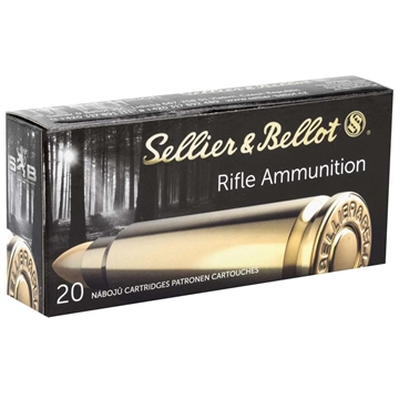 Picture of Sellier & Bellot Rifle 7x65mmR 173gr Soft Point Cut Through Edge 20 Per Box/20 Case SB765RA