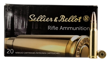 Picture of Sellier & Bellot Rifle 308Win 180gr Soft Point Cut Through Edge 20 Per Box/25 Case SB308F