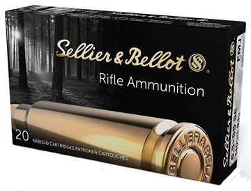 Picture of Sellier & Bellot Rifle 6.5x55Swedish 140gr Full Metal Jacket Boat Tail 20 Per Box/20 Case SB6555C