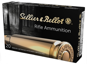 Picture of Sellier & Ballot Rifle Ammunition 6.5x57mm 131gr SP NOT RIMMED 2543 fps 20/ct 6557A SB6557A