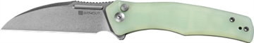 Picture of SENCUT KNIFE WATAUGA 3.48" NATURAL G10/STNWSH BUTTONLOCK< S210113
