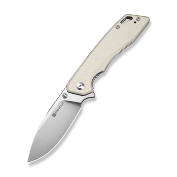 Picture of SENCUT Stratex Flipper & Thumb Stud Knife Ivory G10 Handle (3.17"" Satin Finished 9Cr18MoV Blade) S25055-2 724065715821