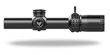 Picture of Swampfox Arrowhead LPVO Series Rifle Scope 1-10x24 30mm SFP Green IR MOA Black ARH11024-GM