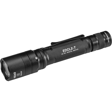 Picture of SureFire Everyday Carry Light 2 Black Anodized 5/1,200 Lumens White LED EDCL2T