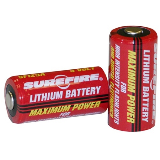 Picture of Surefire SF123A LITHIUM BATTERIES 2/PACK SF2-CB