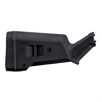 Picture of Magpul MAG490-BLK SGA Shotgun Stock Black Synthetic Fits Mossberg 500/590/590A1 Ambidextrous MAG490BLK