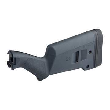 Picture of Magpul MAG460-GRY SGA Stock Fixed Stealth Gray Synthetic for Remington 870 12 GA MAG460GRY