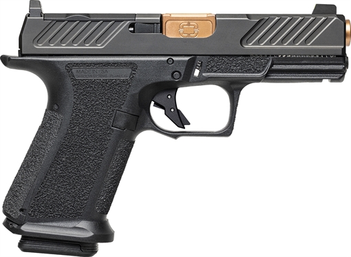 Picture of MR920 COMBAT SLD OPTIC DLC 9MM 4IN BBL - SPIRAL UNTHREADED BRONZE BBL - BLACK FRAME SS1005 SS-1005