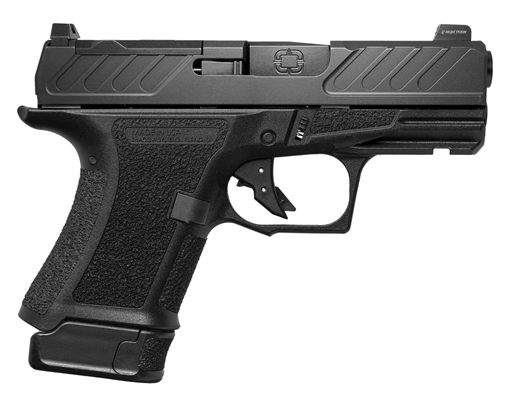 Picture of Shadow Systems CR920 Foundation Handgun 9mm Luger 10rd (1) & 13rd (2) Magazines 3.41" Barrel Black with Front White Dot SS-4306 SS4306